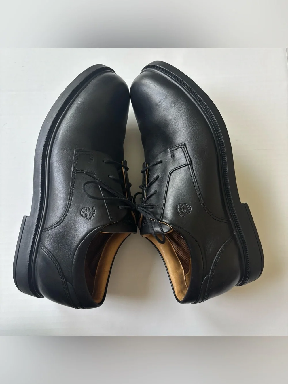 Timberland Waterproof Black Leather Oxford Dress Shoes 11W